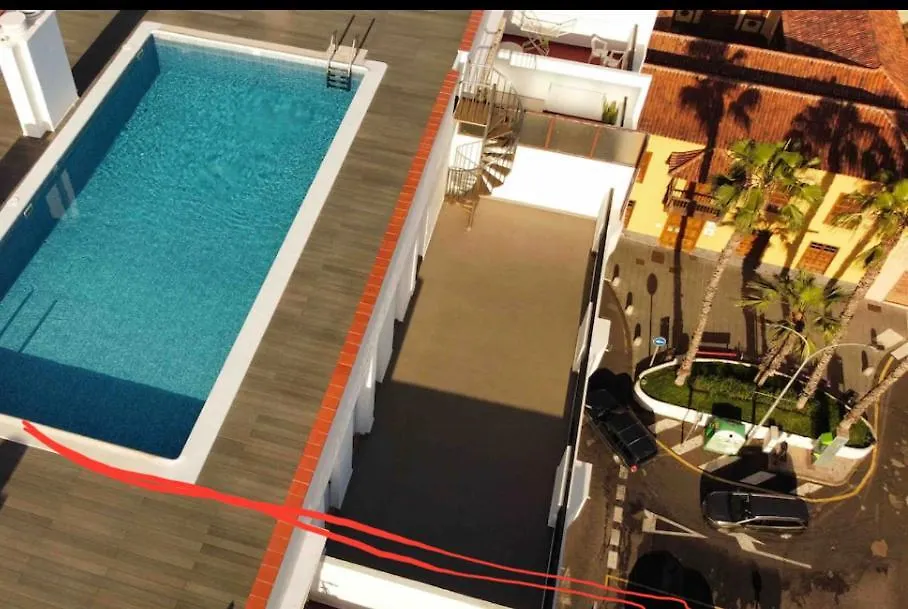 Апартаменты Estudio Atico Sol Y Playa Piscina Пуэрто-де-ла-Крус